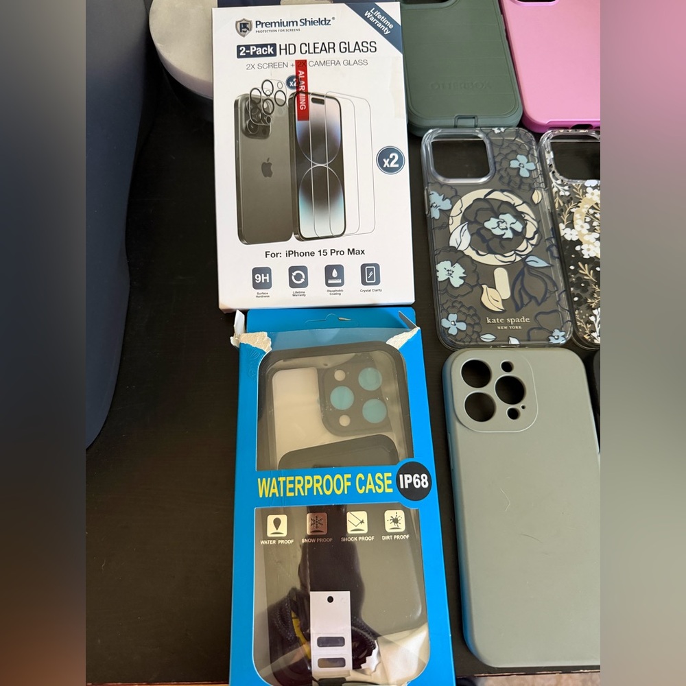 Lot of Cases for iPhone 15 Pro Max